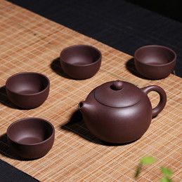 玉杯4点セット Yixing Zisha Teapot and Cup Set-Gift Package--oriarm tea shop