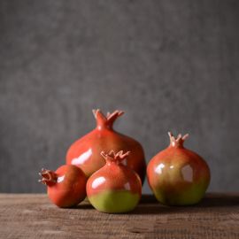 Ceramic Pomegranate Decorations