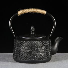 Sunflower  Cast Iron Kettle