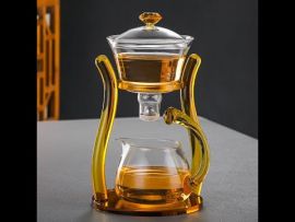 Glass Magnetic Tea Set 