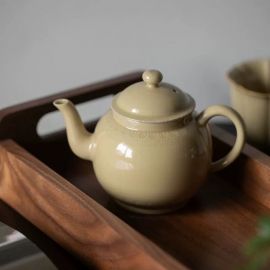 yellow teapot