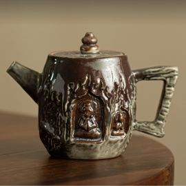 ceramic teapot