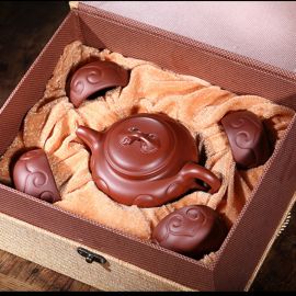 Yixing Clay Tea Pot Set ,Gift Box Package